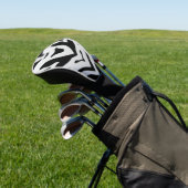 ZEBRA STREPEN ABSTRACT GOLFHEADCOVER (Insitu)
