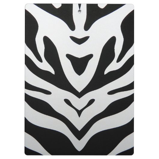 ZEBRA STREPEN ABSTRACT KLEMBORD (Achterkant)