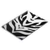 ZEBRA STREPEN ABSTRACT NOTITIEBOEK (Linkerzijde)