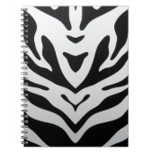 ZEBRA STREPEN ABSTRACT NOTITIEBOEK (Voorkant)