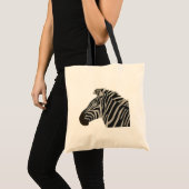Zebra Strepen Dier Wilde Dieren Tote Bag (Voorkant (product))