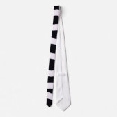 Zebra Strepen Halsband Stropdas (Achterkant)
