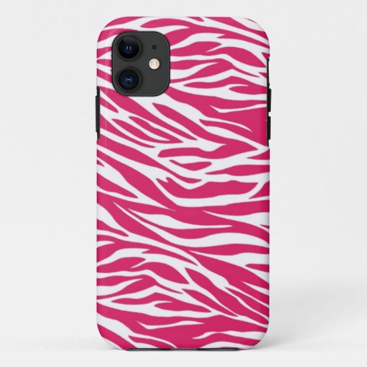 Zebra Strepen iPhone 5 Hoesje (Achterkant)