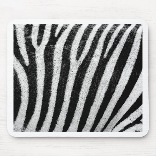 zebra strepen muismat (Voorkant)