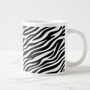 Zebra Strepen Naadloos Patroon Dierenprint-60492 Grote Koffiekop