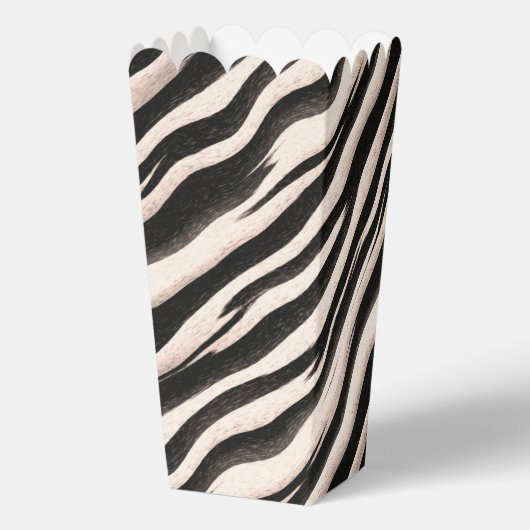 ZEBRA Strepen - Patroon 2 Bedankdoosjes (Achterkant)