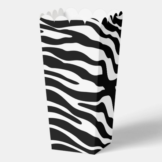 ZEBRA Strepen - Patroon 3 Bedankdoosjes (Achterkant)