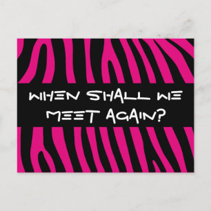 Zebra strepen patroon + achtergrond en ideeën briefkaart