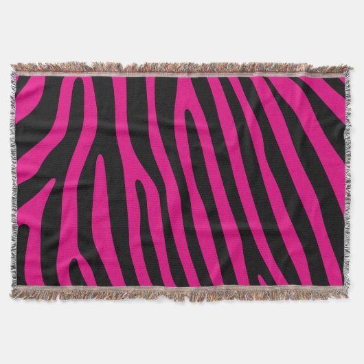 Zebra strepen patroon + achtergrond en ideeën deken (Voorkant)