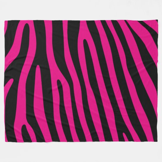 Zebra strepen patroon + achtergrond en ideeën fleece deken (Voorkant (Horizontaal))