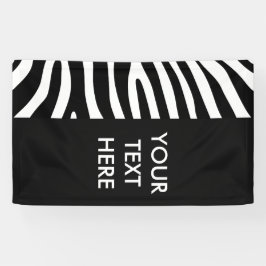 Zebra strepen patroon + achtergrond en ideeën spandoek