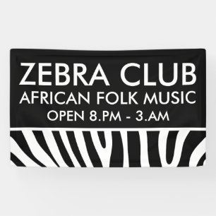 Zebra strepen patroon + achtergrond en ideeën spandoek