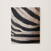 Zebra Strepen Zwart en Wit Legpuzzel (Verticaal)