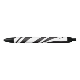 Zebra Stripe afdruk Zwarte Inkt Pen