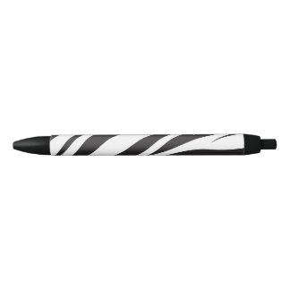 Zebra Stripe afdruk Zwarte Inkt Pen