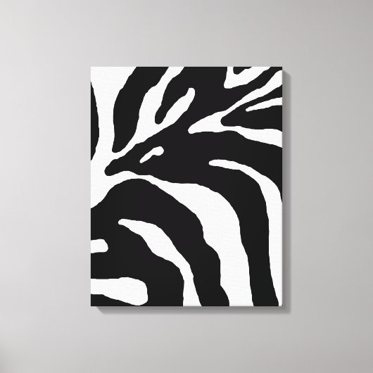 Zebra Stripe Animal Print (Voorkant)