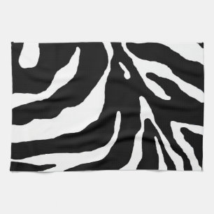 Zebra Stripe Animal Print Theedoek
