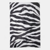 Zebra Stripe Animal Print Wilde Keuken Schotel Han Theedoek (Verticaal)
