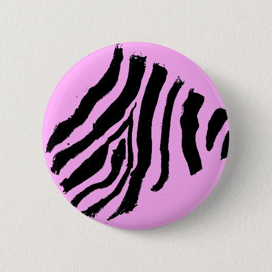 Zebra Stripe Button (katoenhoudend Snoep) (Voorkant)
