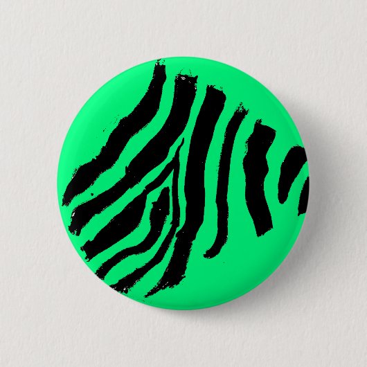 Zebra Stripe Button (zure appel) (Voorkant)