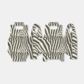 Zebra Stripe Dierenprint Patroon Bedankdoosjes (Uitgevouwen)