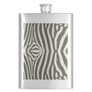 Zebra Stripe Dierenprint Patroon Flacon
