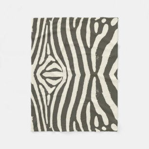 Zebra Stripe Dierenprint Patroon Fleece Deken