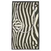Zebra Stripe Dierenprint Patroon Klein Cadeauzakje (Voorkant)