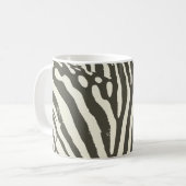 Zebra Stripe Dierenprint Patroon Koffiemok (Voorkant links)