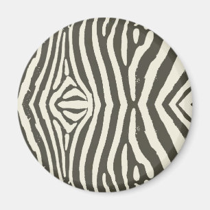 Zebra Stripe Dierenprint Patroon Magneet