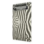 Zebra Stripe Dierenprint Patroon Mini Klembord (Angled2)