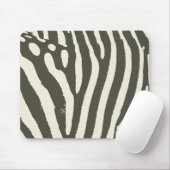 Zebra Stripe Dierenprint Patroon Muismat (Met muis)
