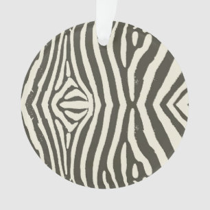 Zebra Stripe Dierenprint Patroon Ornament