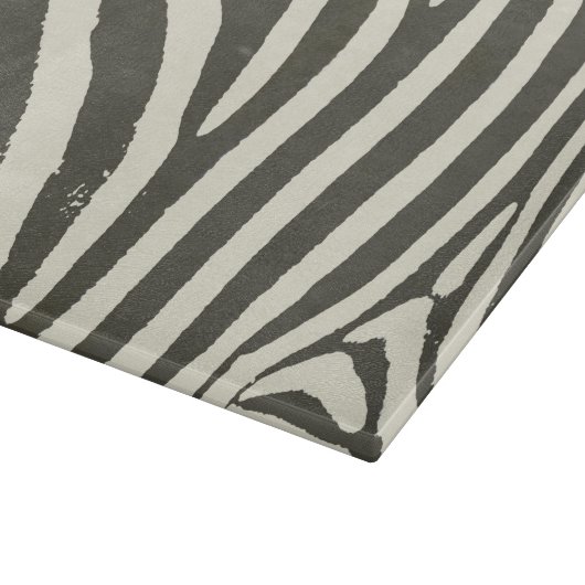 Zebra Stripe Dierenprint Patroon Snijplank (Hoek)