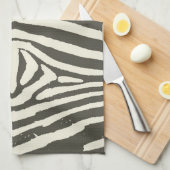 Zebra Stripe Dierenprint Patroon Theedoek (Quarter Fold)