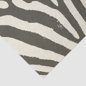 Zebra Stripe Dierenprint Patroon Tissuepapier (Detail)