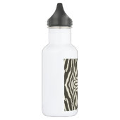 Zebra Stripe Dierenprint Patroon Waterfles (Links)