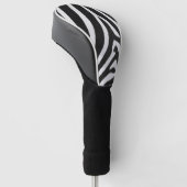 Zebra Stripe Golfheadcover (Schuin)