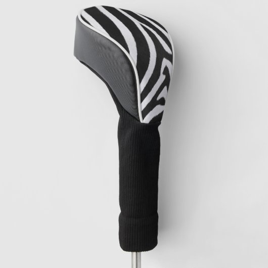 Zebra Stripe Golfheadcover (Schuin)