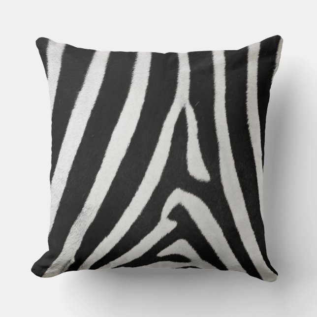 Zebra Stripe Kussen (Voorkant)