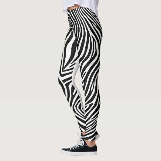 Zebra Stripe Leggings: Vet en Unieke Wild Print" Leggings (Links)
