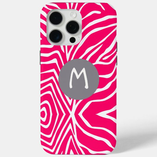 Zebra Stripe om het even welke Kleur personaliseer Case-Mate iPhone Case (Achterkant)
