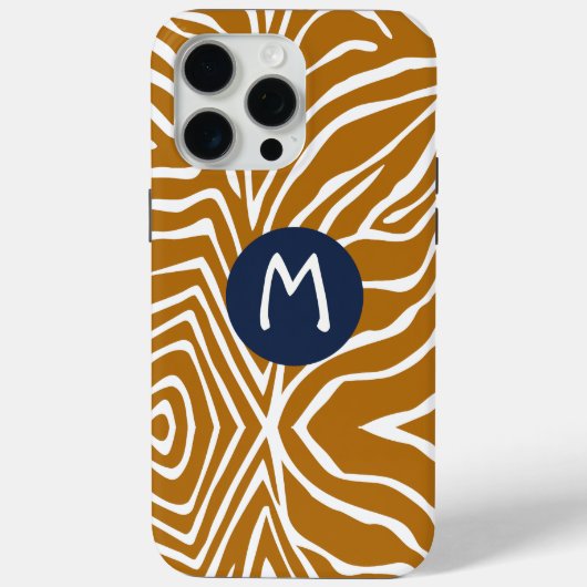 Zebra Stripe om het even welke Kleur personaliseer Case-Mate iPhone Case (Achterkant)