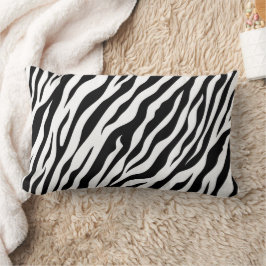 Zebra-stripe patroon kussen