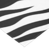 Zebra-stripe patroon tafelkleed (Gekanteld)