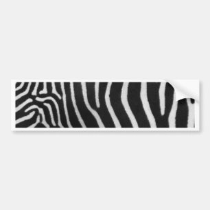 Zebra Stripe Pattern Bumpersticker