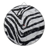 Zebra stripe pattern dartbord (Voorkant)