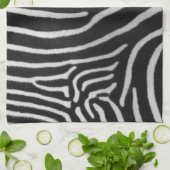 Zebra Stripe Pattern Kitchen Towel Theedoek (Gevouwen)