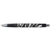 Zebra Stripe Pen - Zwart wit (Voorkant)