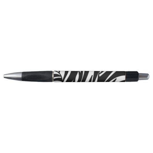 Zebra Stripe Pen - Zwart wit (Voorkant)